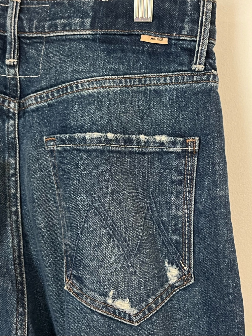 MOTHER Tunnel Vision Sneak High Waisted Size 28 - Picture 4 of 8